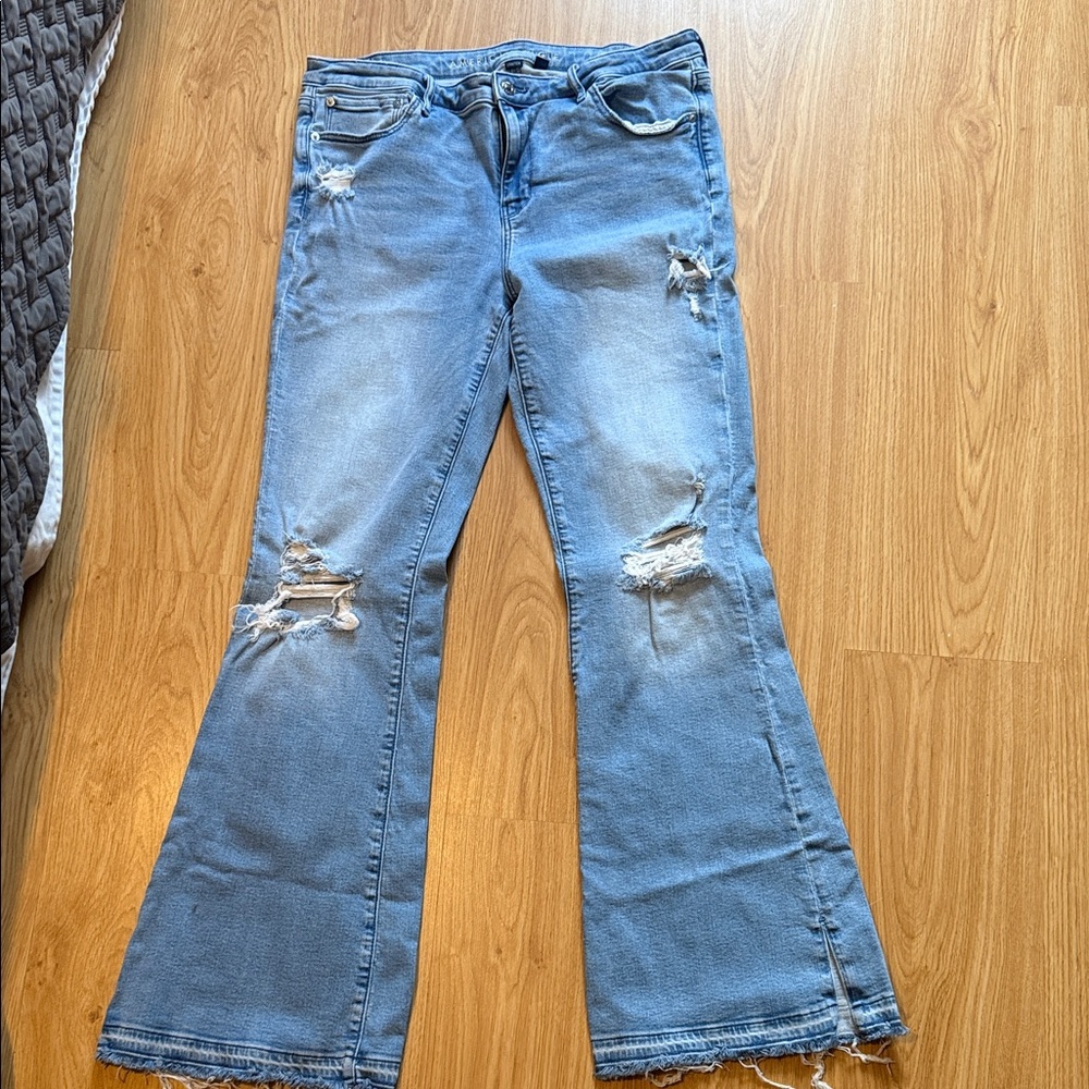 AE Classic Light Blue Flare Jeans